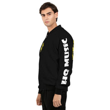 Load image into Gallery viewer, Top Secret Logo - background black - 3D Paint Men's Bomber Jacket
