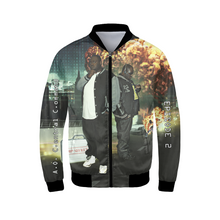 Load image into Gallery viewer, Episode 2:  Agent on a Mission Bomber Jacket Ladies wear Men’s Bomber Jacket