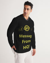 Load image into Gallery viewer, Hold the Line Men&#39;s All-Over Print Long Sleeve Sports Jersey