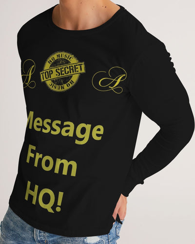 Hold the Line Men's All-Over Print Long Sleeve Tee