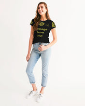 Load image into Gallery viewer, Hold the Line Women&#39;s All-Over Print Tee