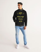 Load image into Gallery viewer, Hold the Line Men&#39;s All-Over Print Stripe Sleeve Track Jacket