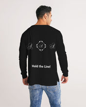 Load image into Gallery viewer, Hold the Line Men&#39;s All-Over Print Long Sleeve Tee