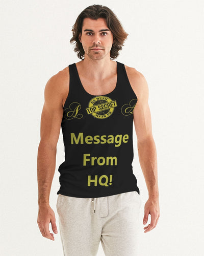 Hold the Line Men's All-Over Print Tank