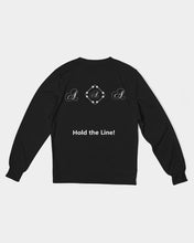 Load image into Gallery viewer, Hold the Line Men&#39;s All-Over Print Classic French Terry Crewneck Pullover
