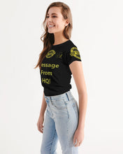 Load image into Gallery viewer, Hold the Line Women&#39;s All-Over Print Tee