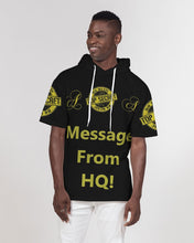 Load image into Gallery viewer, Hold the Line Men&#39;s All-Over Print Premium Heavyweight Short Sleeve Hoodie