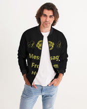Load image into Gallery viewer, Hold the Line Men&#39;s All-Over Print Bomber Jacket