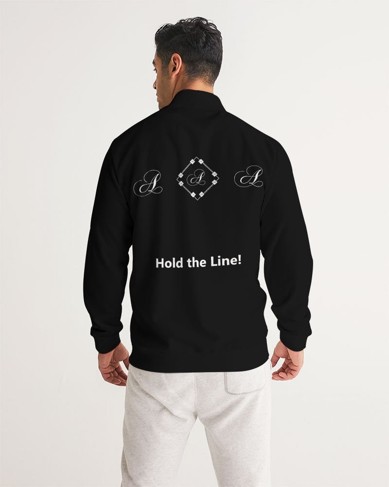 Hold the Line Men's All-Over Print Track Jacket