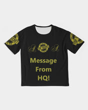 Load image into Gallery viewer, Hold the Line Men&#39;s All-Over Print Premium Heavyweight Tee