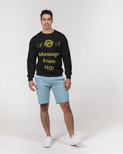 Load image into Gallery viewer, Hold the Line Men&#39;s All-Over Print Classic French Terry Crewneck Pullover