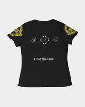 Load image into Gallery viewer, Hold the Line Women&#39;s All-Over Print Tee