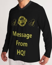 Load image into Gallery viewer, Hold the Line Men&#39;s All-Over Print Long Sleeve Sports Jersey