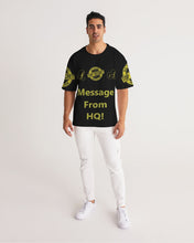 Load image into Gallery viewer, Hold the Line Men&#39;s All-Over Print Premium Heavyweight Tee