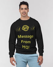 Load image into Gallery viewer, Hold the Line Men&#39;s All-Over Print Classic French Terry Crewneck Pullover