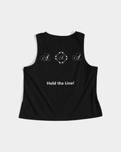 Load image into Gallery viewer, Hold the Line Women&#39;s All-Over Print Cropped Tank