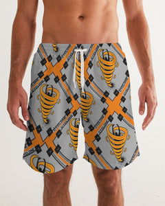 Cyclone - Diamond Pattern 2023 - theagencyheadquarters Men's Swim Trunk