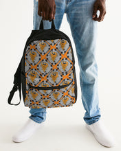 Load image into Gallery viewer, Cyclone - Diamond Pattern 2023 - theagencyheadquarters Small Canvas Backpack