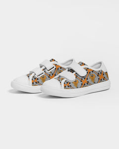 Cyclone - Diamond Pattern 2023 - theagencyheadquarters Kids Velcro Sneaker