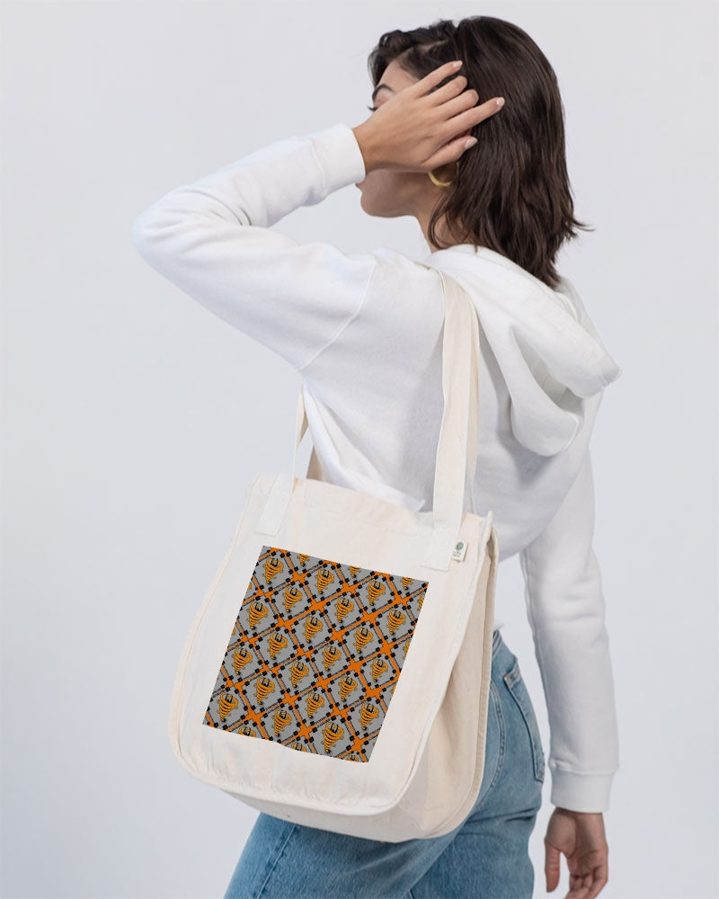 Cyclone - Diamond Pattern 2023 - theagencyheadquarters Organic Cotton Canvas Market Tote | Econscious