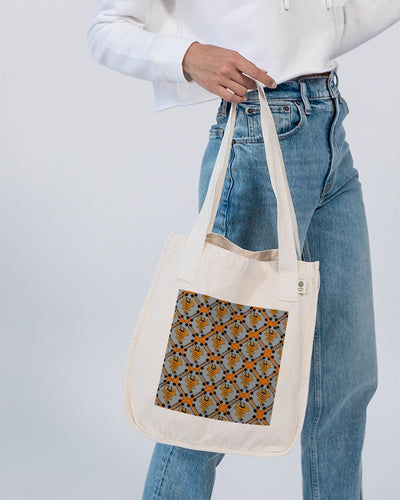 Cyclone - Diamond Pattern 2023 - theagencyheadquarters Organic Cotton Canvas Market Tote | Econscious
