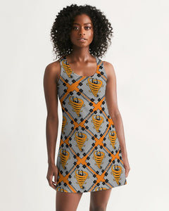 Cyclone - Diamond Pattern 2023 - theagencyheadquarters Women's Racerback Dress