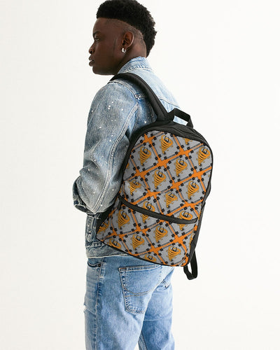 Cyclone - Diamond Pattern 2023 - theagencyheadquarters Small Canvas Backpack