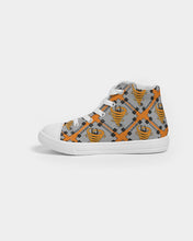Load image into Gallery viewer, Cyclone - Diamond Pattern 2023 - theagencyheadquarters Kids Hightop Canvas Shoe