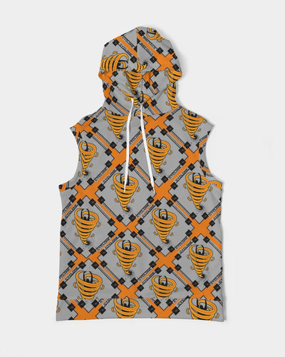 Cyclone - Diamond Pattern 2023 - theagencyheadquarters Men's Premium Heavyweight Sleeveless Hoodie