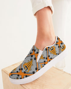 Cyclone - Diamond Pattern 2023 - theagencyheadquarters Women's Slip-On Canvas Shoe