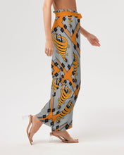Load image into Gallery viewer, Cyclone - Diamond Pattern 2023 - theagencyheadquarters Women&#39;s High-Rise Wide Leg Pants