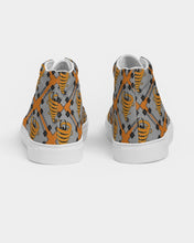 Load image into Gallery viewer, Cyclone - Diamond Pattern 2023 - theagencyheadquarters Men's Hightop Canvas Shoe