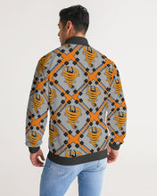Load image into Gallery viewer, Cyclone - Diamond Pattern 2023 - theagencyheadquarters Men's Stripe-Sleeve Track Jacket