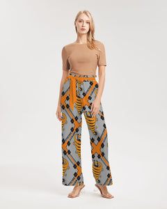 Cyclone - Diamond Pattern 2023 - theagencyheadquarters Women's High-Rise Wide Leg Pants
