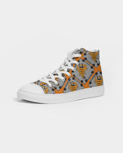 Load image into Gallery viewer, Cyclone - Diamond Pattern 2023 - theagencyheadquarters Men's Hightop Canvas Shoe