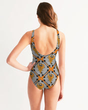 Load image into Gallery viewer, Cyclone - Diamond Pattern 2023 - theagencyheadquarters Women&#39;s One-Piece Swimsuit