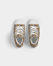 Load image into Gallery viewer, Cyclone - Diamond Pattern 2023 - theagencyheadquarters Kids Hightop Canvas Shoe