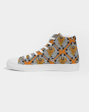 Load image into Gallery viewer, Cyclone - Diamond Pattern 2023 - theagencyheadquarters Men's Hightop Canvas Shoe