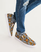 Load image into Gallery viewer, Cyclone - Diamond Pattern 2023 - theagencyheadquarters Men's Slip-On Canvas Shoe
