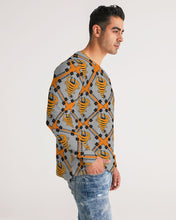 Load image into Gallery viewer, Cyclone - Diamond Pattern 2023 - theagencyheadquarters Men&#39;s Long Sleeve Tee