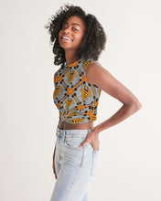 Load image into Gallery viewer, Cyclone - Diamond Pattern 2023 - theagencyheadquarters Women's Twist-Front Tank