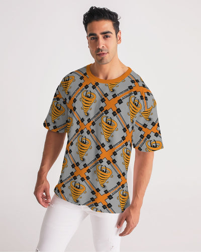 Cyclone - Diamond Pattern 2023 - theagencyheadquarters Men's Premium Heavyweight Tee