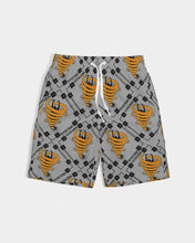 Load image into Gallery viewer, Cyclone Gray- Diamond Pattern 2023 - theagencyheadquarters Boys Swim Trunk