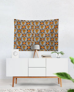 Cyclone - Diamond Pattern 2023 - theagencyheadquarters Tapestry 80"x60"