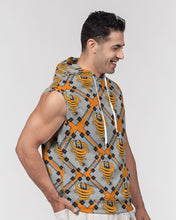Load image into Gallery viewer, Cyclone - Diamond Pattern 2023 - theagencyheadquarters Men&#39;s Premium Heavyweight Sleeveless Hoodie
