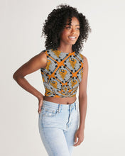 Load image into Gallery viewer, Cyclone - Diamond Pattern 2023 - theagencyheadquarters Women's Twist-Front Tank