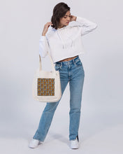 Load image into Gallery viewer, Cyclone - Diamond Pattern 2023 - theagencyheadquarters Organic Cotton Canvas Market Tote | Econscious