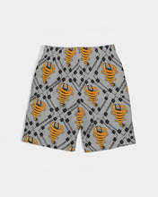 Load image into Gallery viewer, Cyclone Gray- Diamond Pattern 2023 - theagencyheadquarters Boys Swim Trunk